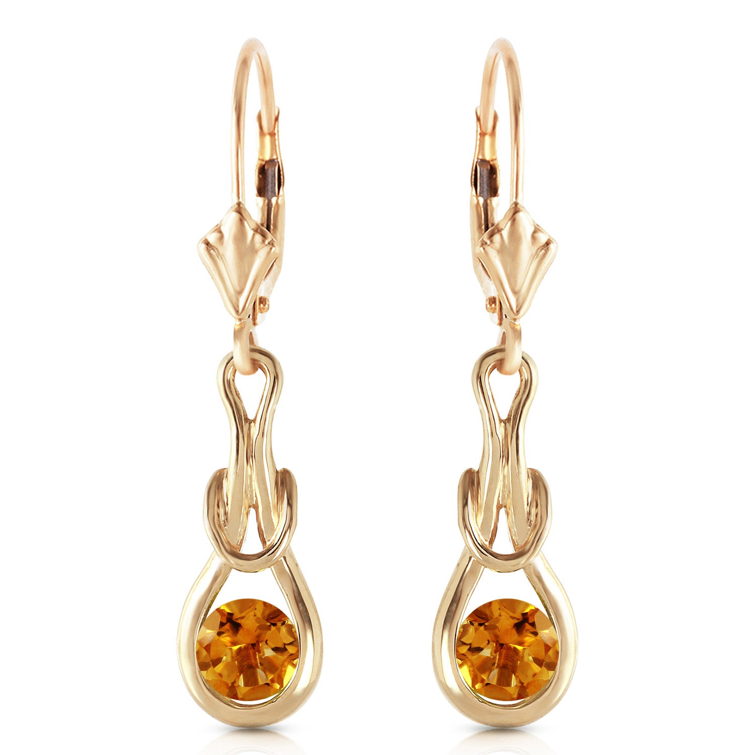 Dreamweaver Citrine Earrings