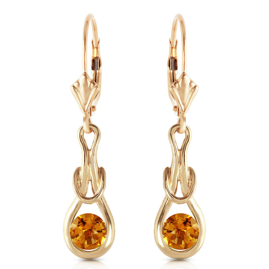 Dreamweaver Citrine Earrings