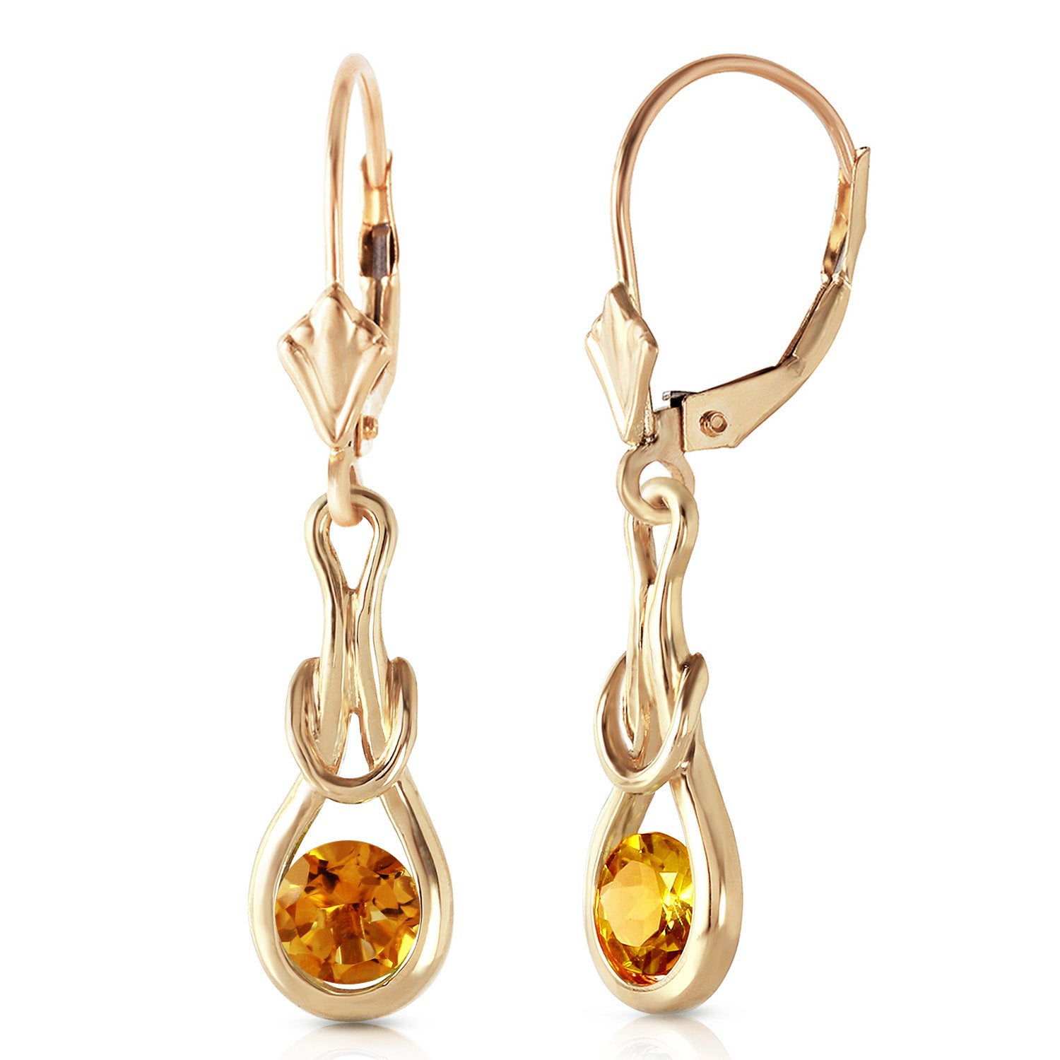 Dreamweaver Citrine Earrings