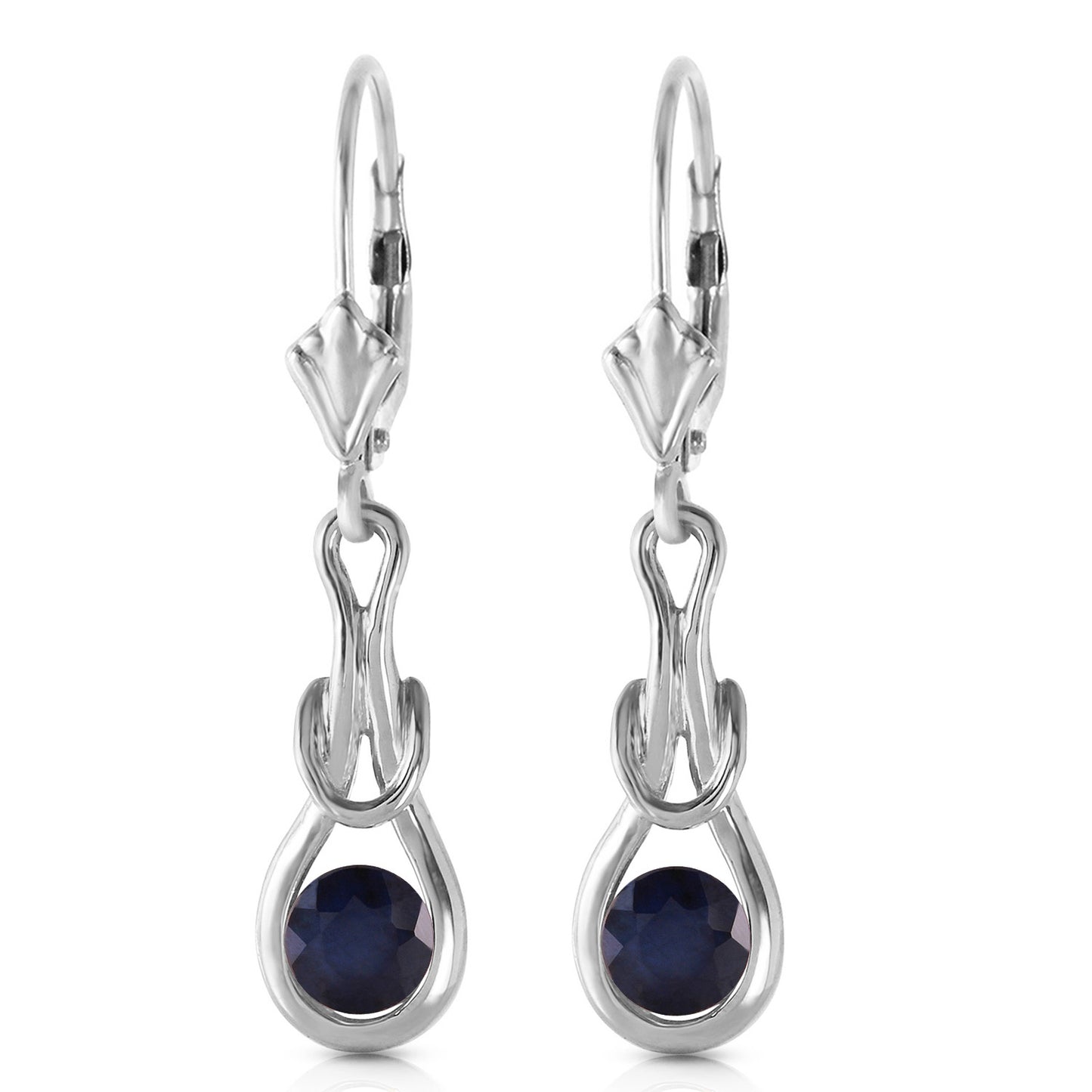 Lockstone Sapphire Earrings