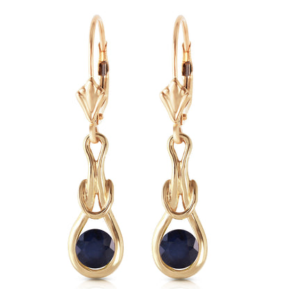 Lockstone Sapphire Earrings