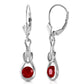Lockstone Ruby Earrings