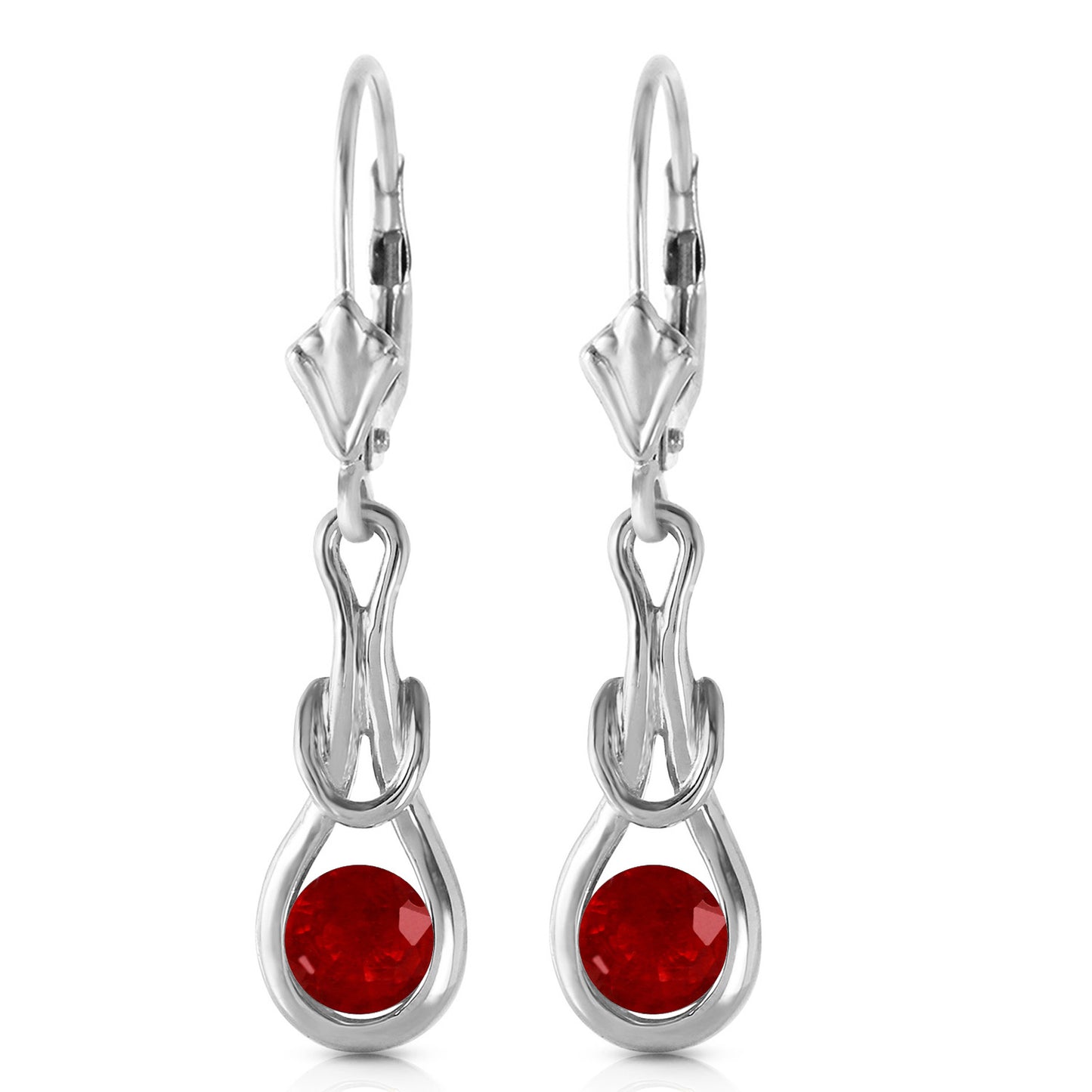 Lockstone Ruby Earrings