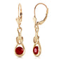 Lockstone Ruby Earrings