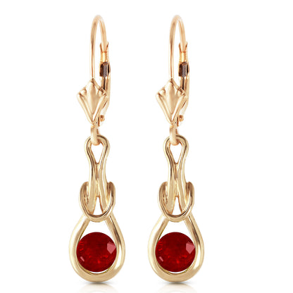 Lockstone Ruby Earrings