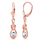 Lockstone Aquamarine Earrings