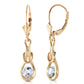 Lockstone Aquamarine Earrings