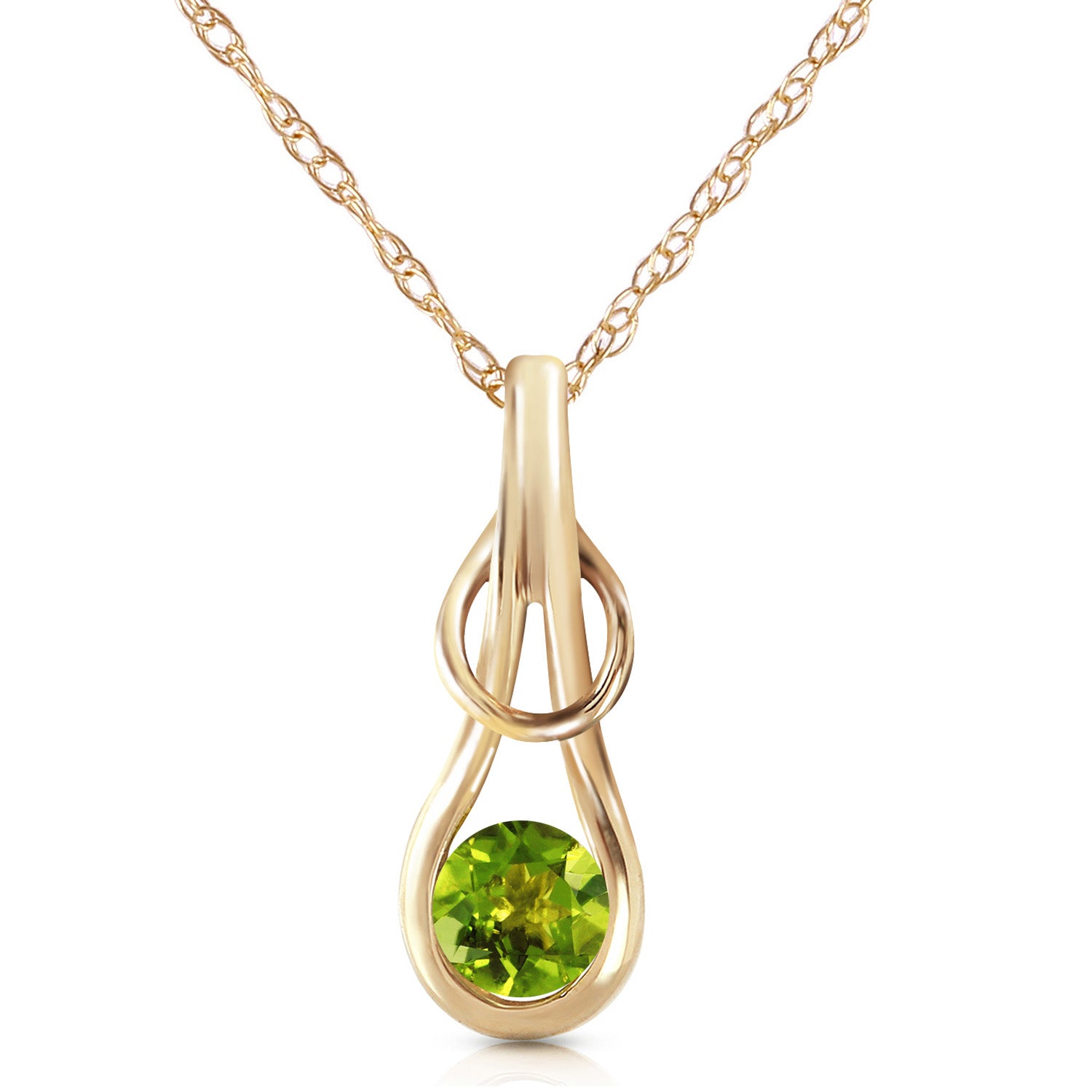 Dreamweaver Peridot Necklace