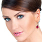 Moonlit Serenity Ruby Earrings