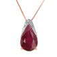 Moonlit Serenity Ruby Chain