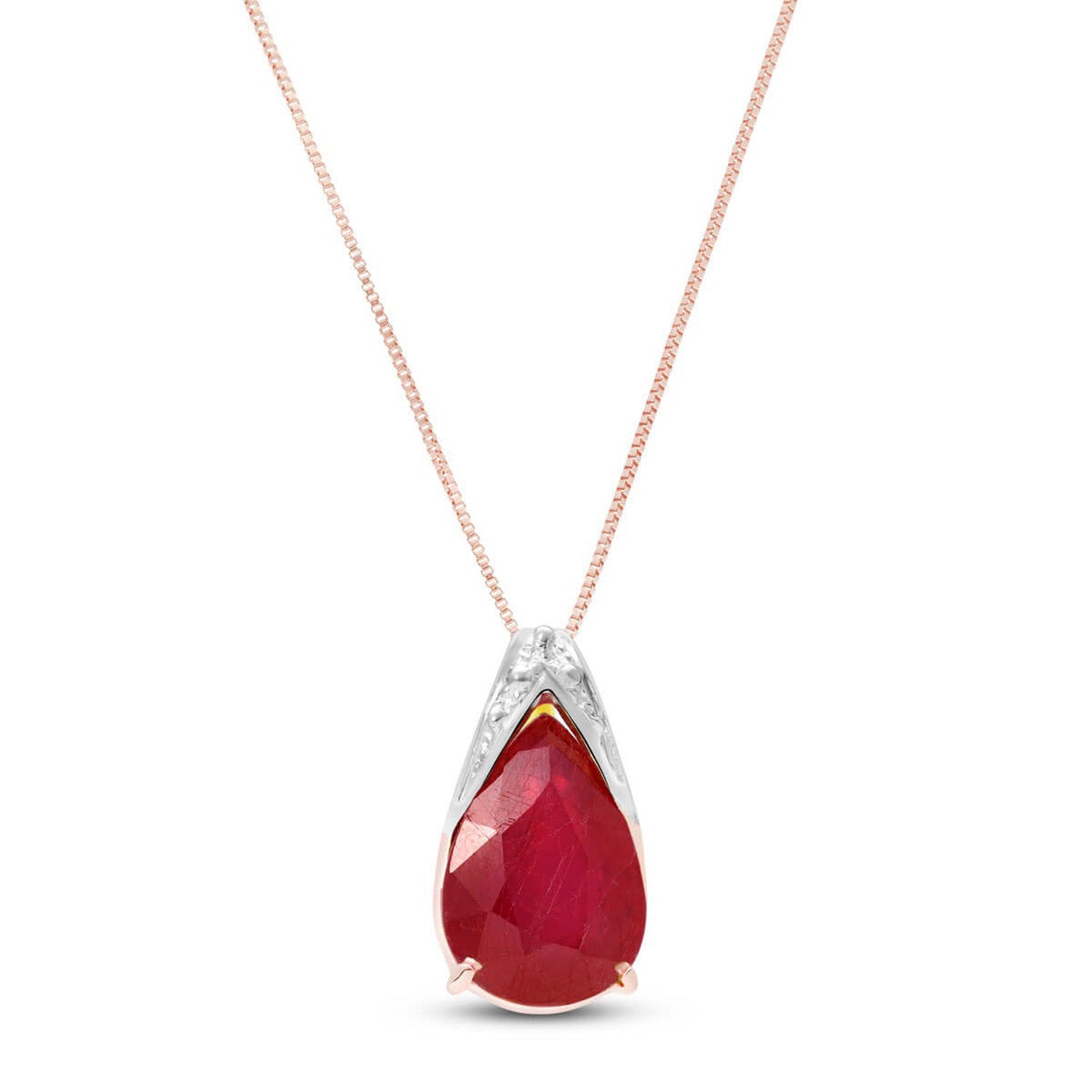 Moonlit Serenity Ruby Chain