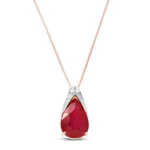 Moonlit Serenity Ruby Chain