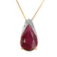 Moonlit Serenity Ruby Chain