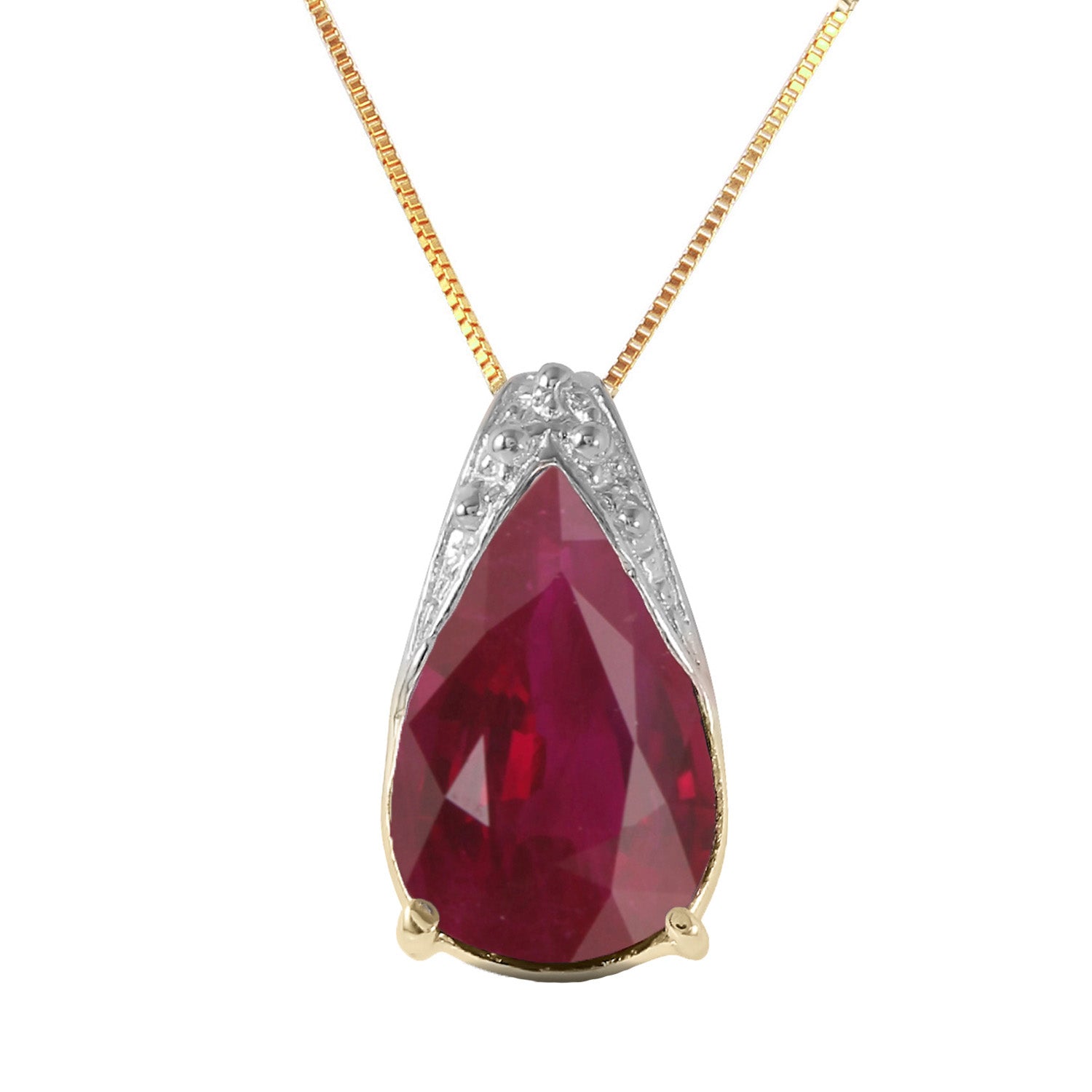 Moonlit Serenity Ruby Chain
