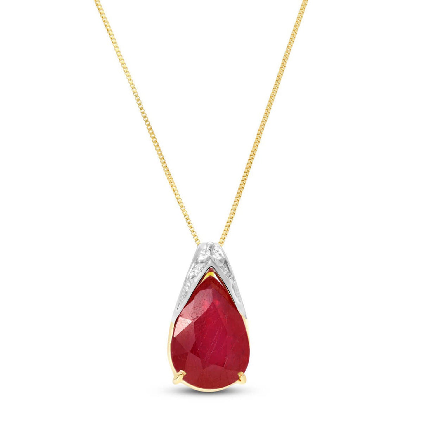 Moonlit Serenity Ruby Chain