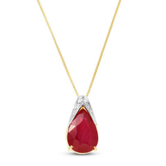 Moonlit Serenity Ruby Chain
