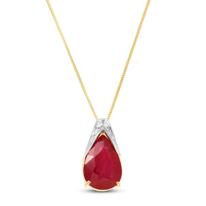 Moonlit Serenity Ruby Chain