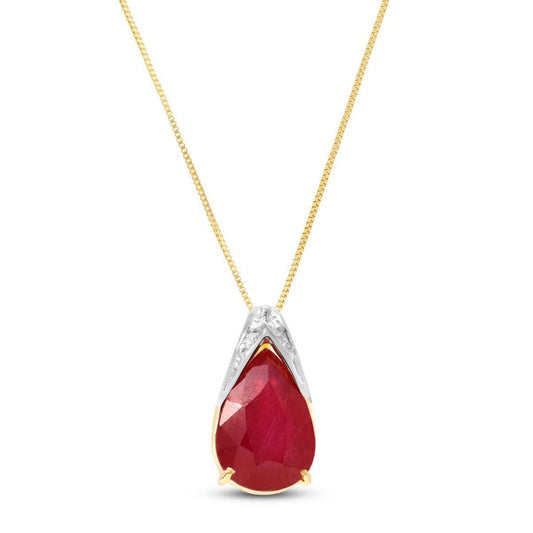 Moonlit Serenity Ruby Chain