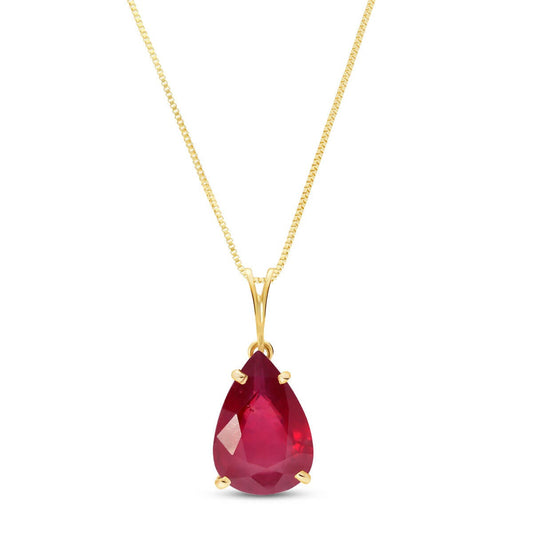 Hidden Light Ruby Necklace