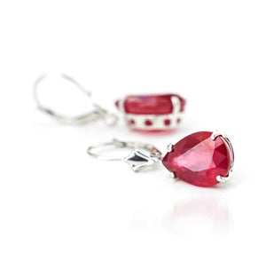 Hidden Light Ruby Earrings