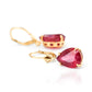 Hidden Light Ruby Earrings