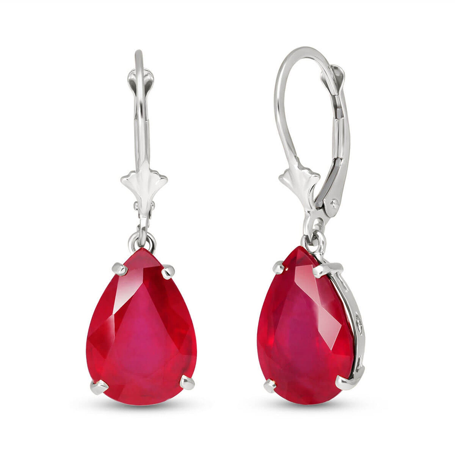 Hidden Light Ruby Earrings
