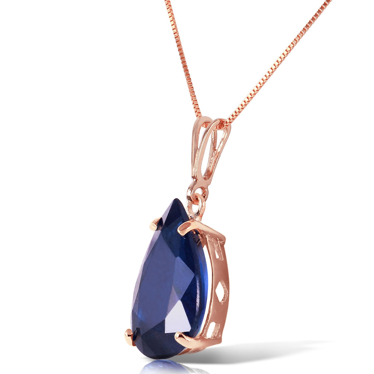 Hidden Light Sapphire Necklace