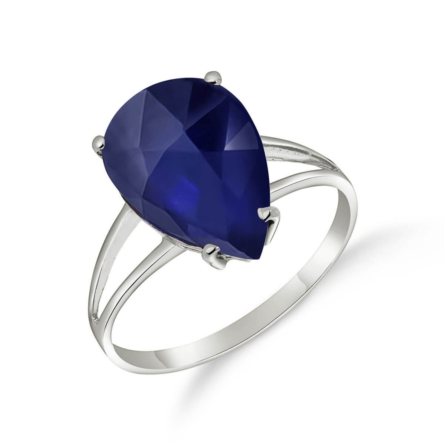 Essential Droplet Sapphire Ring