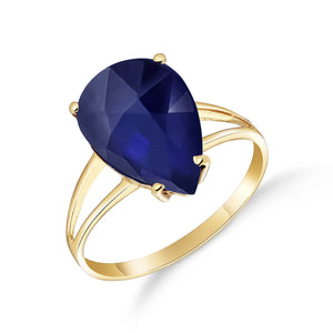 Essential Droplet Sapphire Ring