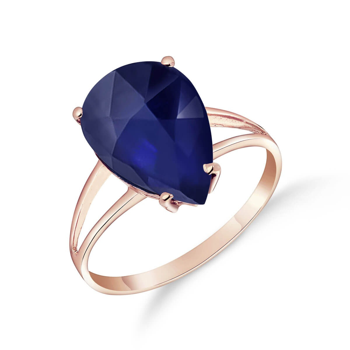 Essential Droplet Sapphire Ring