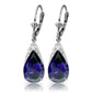 Moonlit Serenity Sapphire Earrings