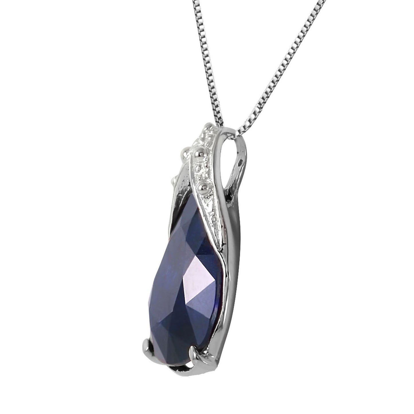 Moonlit Serenity Sapphire Chain