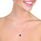 Moonlit Serenity Sapphire Chain