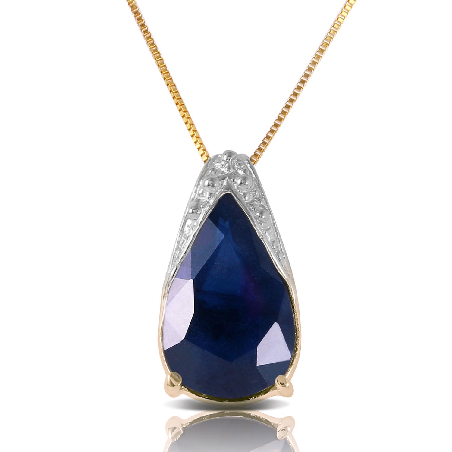 Moonlit Serenity Sapphire Chain