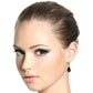 Lunar Glow Sapphire Earrings
