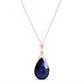 Lunar Glow Sapphire Necklace
