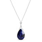 Lunar Glow Sapphire Necklace