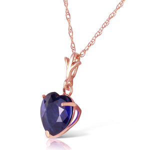 Eternal Love Sapphire Necklace