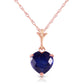 Eternal Love Sapphire Necklace