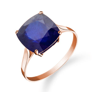 Elegant Spark Sapphire Ring
