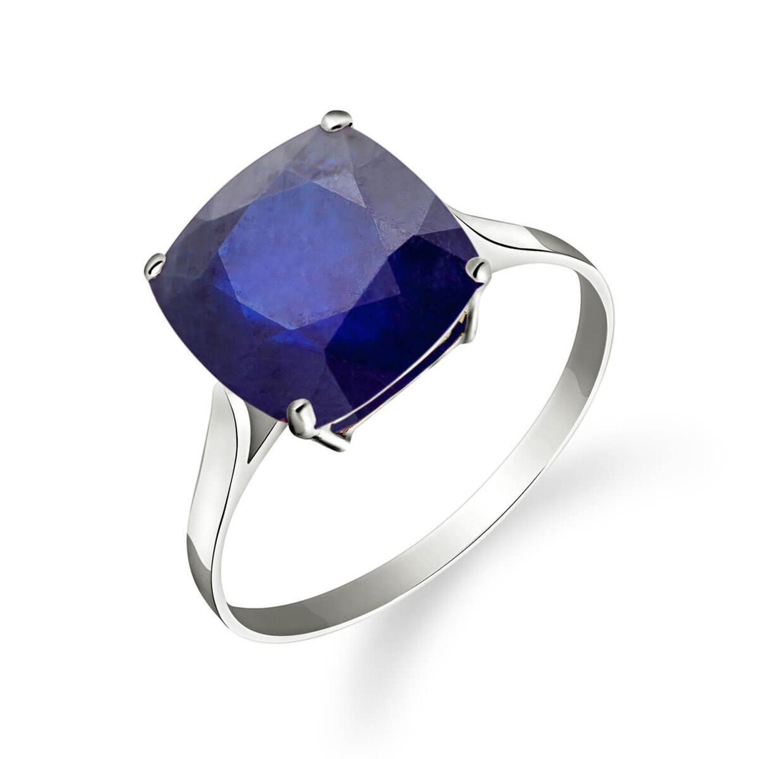 Elegant Spark Sapphire Ring