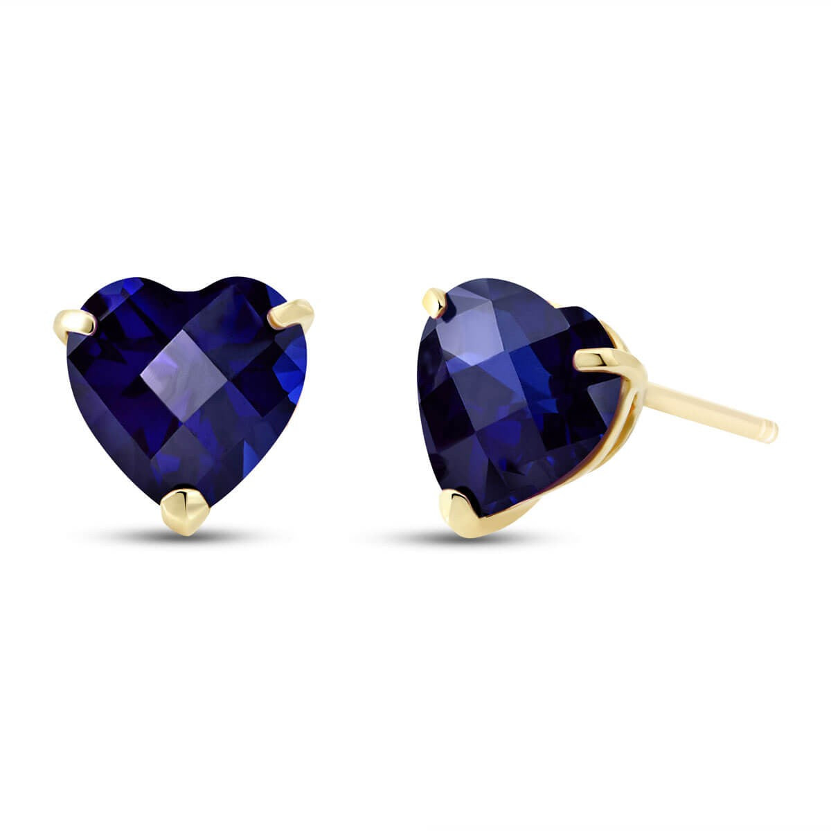 Eternal Love Sapphire Stud Earrings