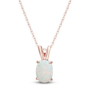 Tranquil Moon Opal Necklace