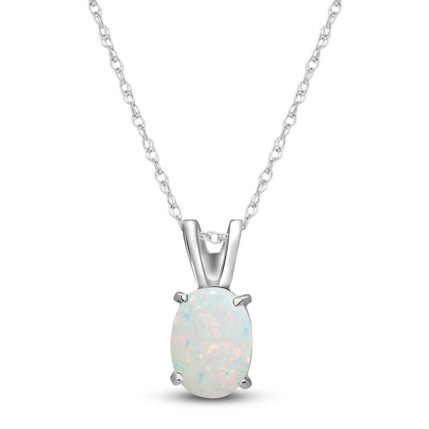 Tranquil Moon Opal Necklace