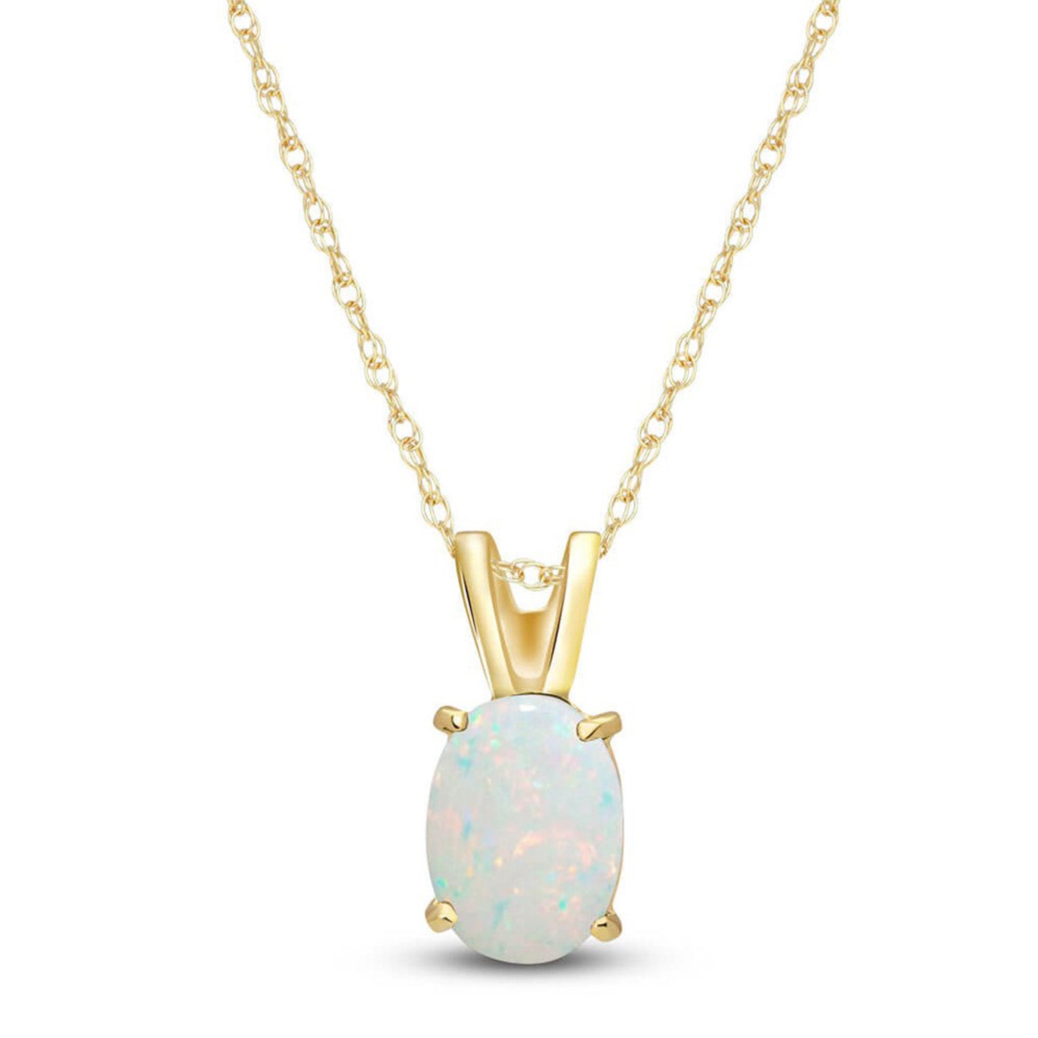 Tranquil Moon Opal Necklace