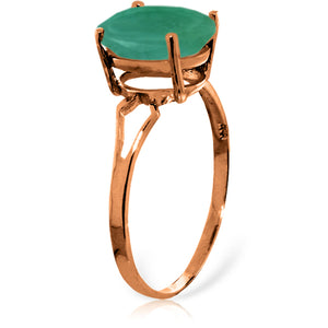 Gleaming Glow Emerald Ring