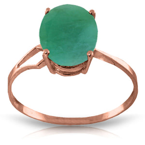 Gleaming Glow Emerald Ring