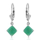 Precious Facade Emerald Earrings