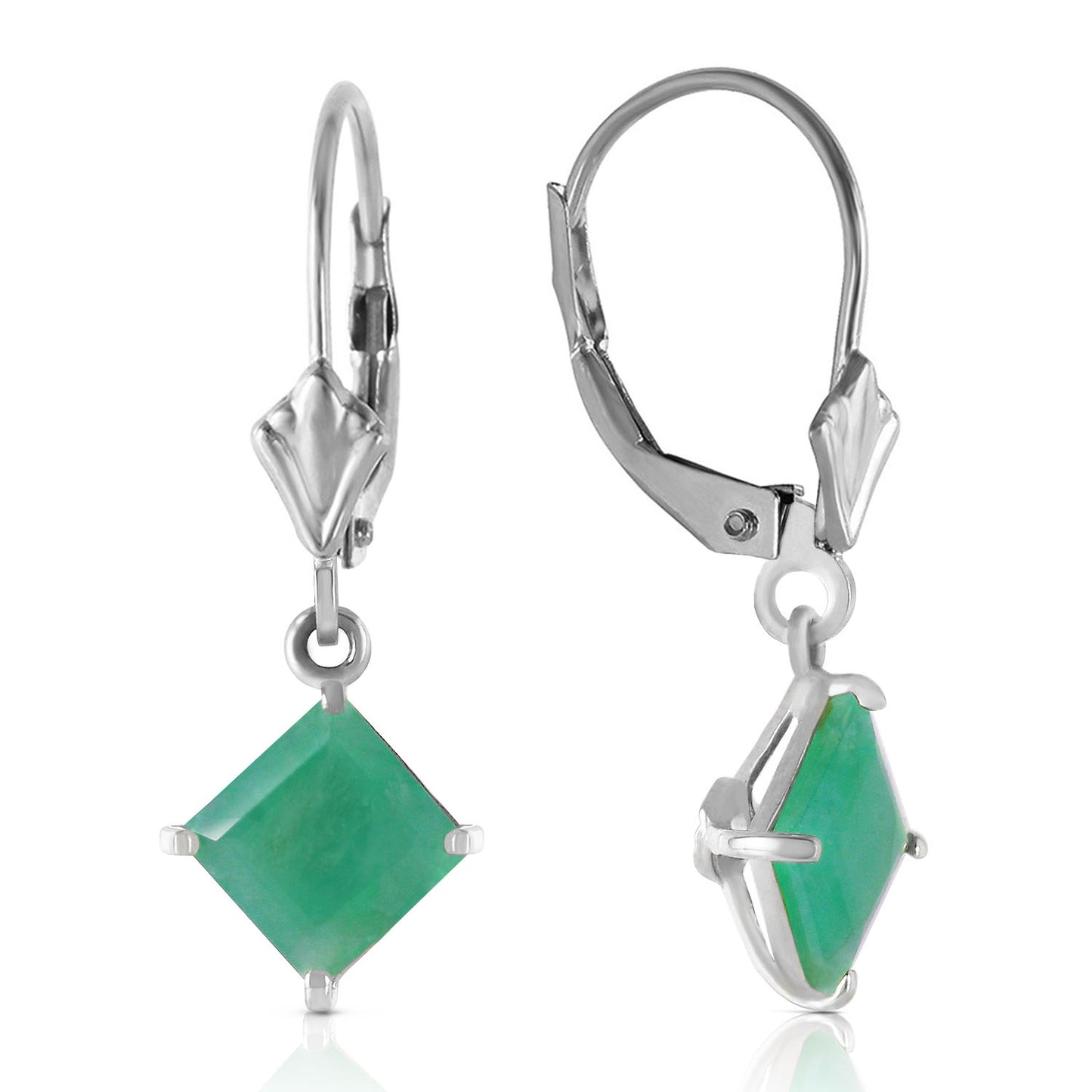 Precious Facade Emerald Earrings