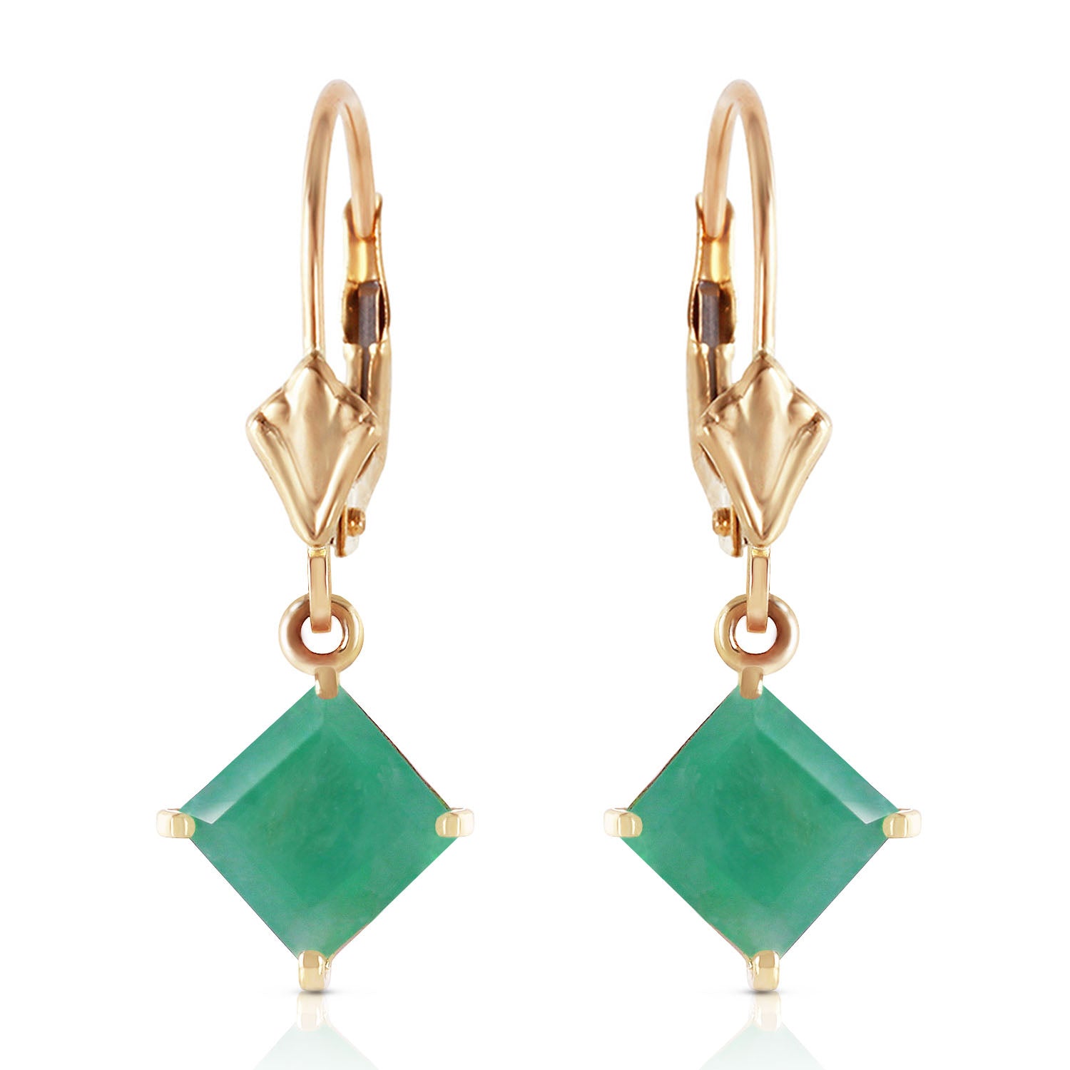 Precious Facade Emerald Earrings